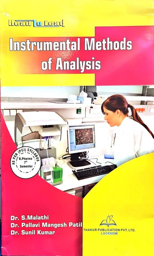 Instrumental Methods of Analysis B. Pharm. 7th Semester As Per PCI Syllabus